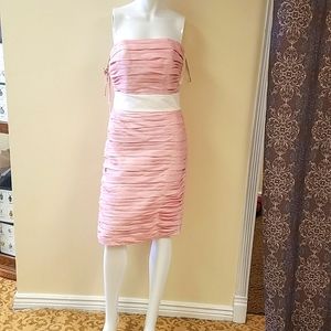 Forever yours size 6 rouched homecoming dress